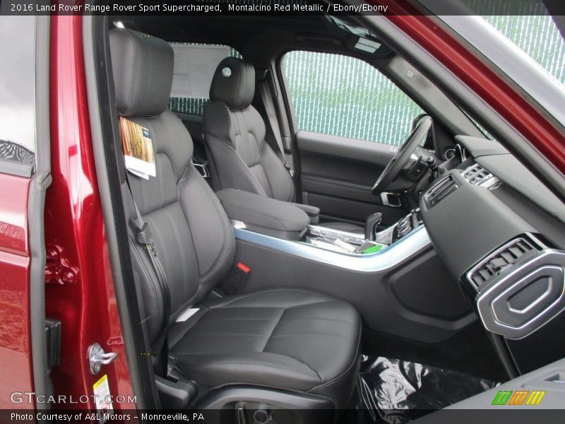 Montalcino Red Metallic / Ebony/Ebony 2016 Land Rover Range Rover Sport Supercharged
