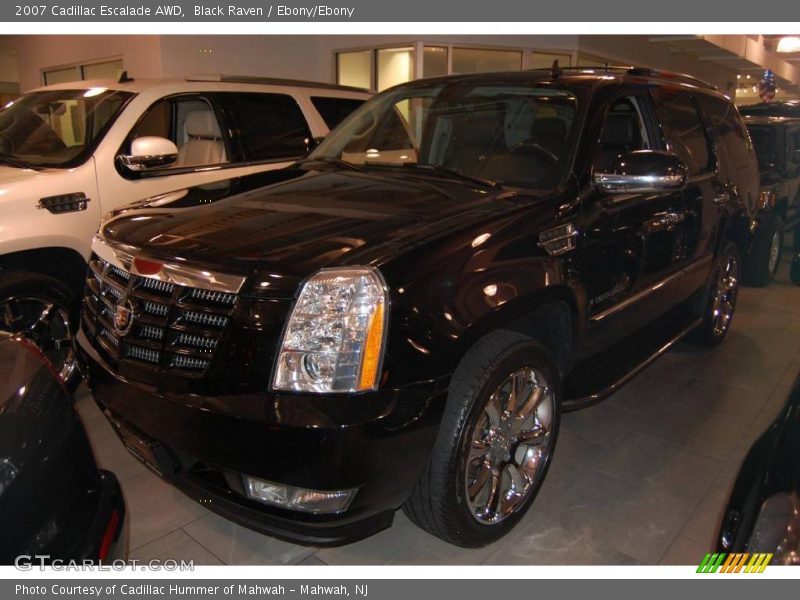 Black Raven / Ebony/Ebony 2007 Cadillac Escalade AWD