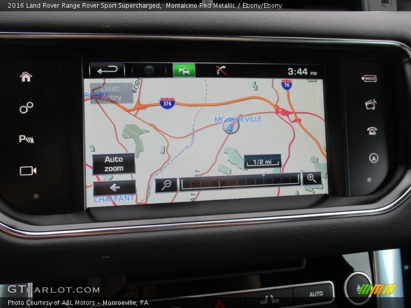 Montalcino Red Metallic / Ebony/Ebony 2016 Land Rover Range Rover Sport Supercharged