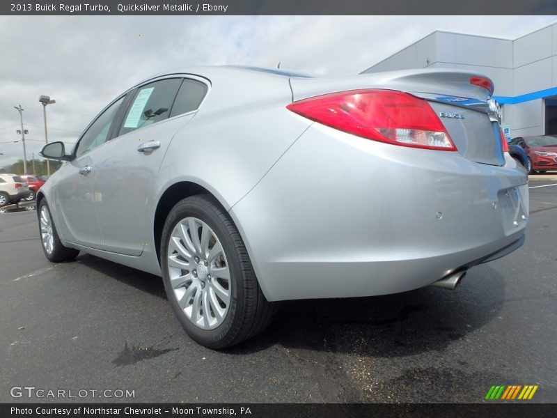 Quicksilver Metallic / Ebony 2013 Buick Regal Turbo