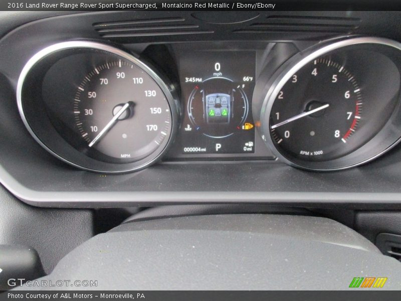 Montalcino Red Metallic / Ebony/Ebony 2016 Land Rover Range Rover Sport Supercharged