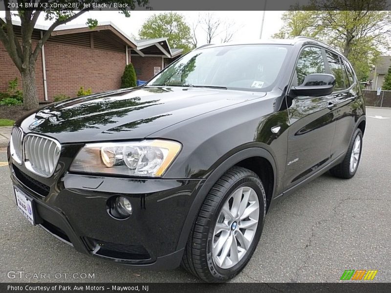 Jet Black / Black 2014 BMW X3 xDrive28i