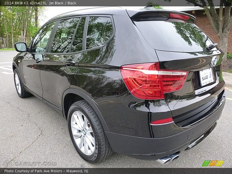 Jet Black / Black 2014 BMW X3 xDrive28i
