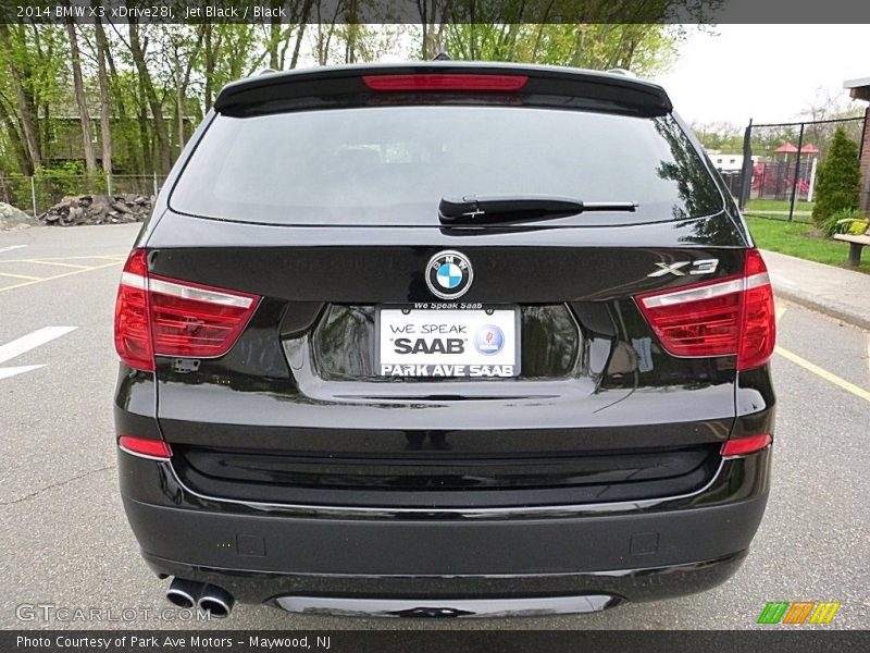 Jet Black / Black 2014 BMW X3 xDrive28i