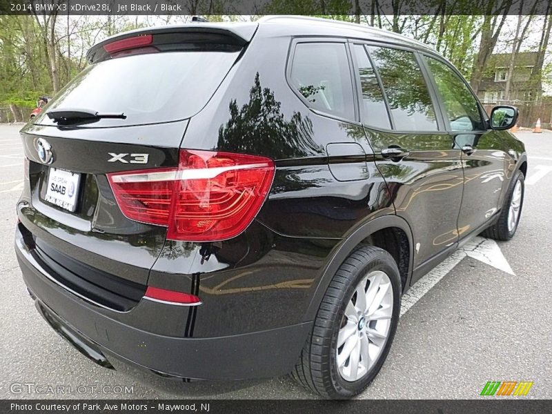 Jet Black / Black 2014 BMW X3 xDrive28i
