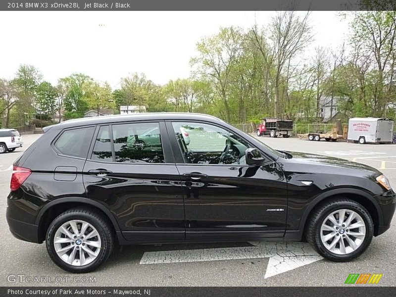 Jet Black / Black 2014 BMW X3 xDrive28i