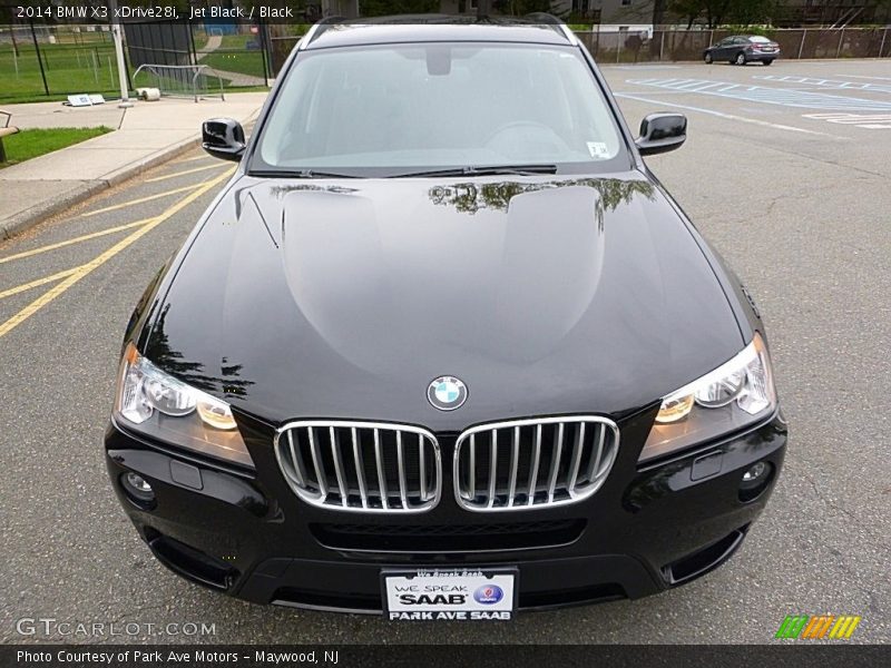 Jet Black / Black 2014 BMW X3 xDrive28i