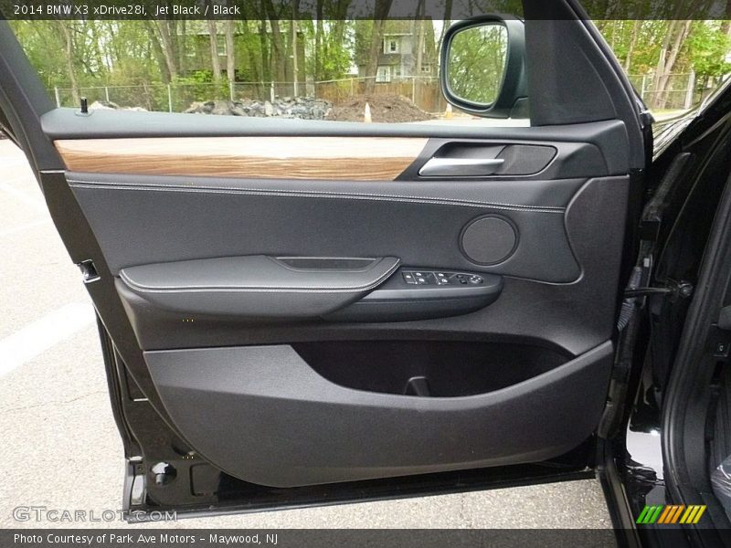 Jet Black / Black 2014 BMW X3 xDrive28i