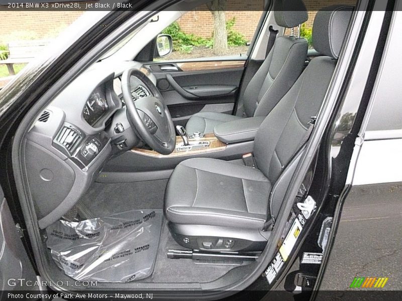 Jet Black / Black 2014 BMW X3 xDrive28i