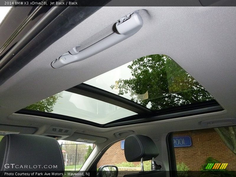 Jet Black / Black 2014 BMW X3 xDrive28i