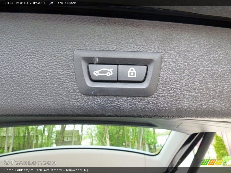 Jet Black / Black 2014 BMW X3 xDrive28i