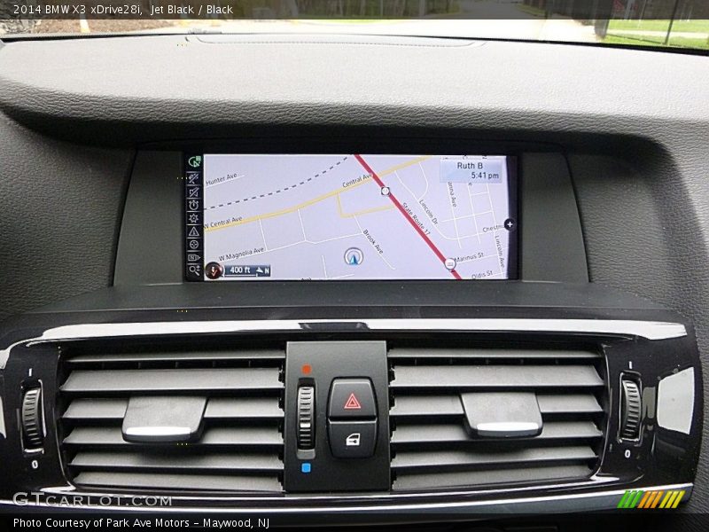 Jet Black / Black 2014 BMW X3 xDrive28i