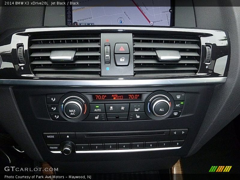 Jet Black / Black 2014 BMW X3 xDrive28i