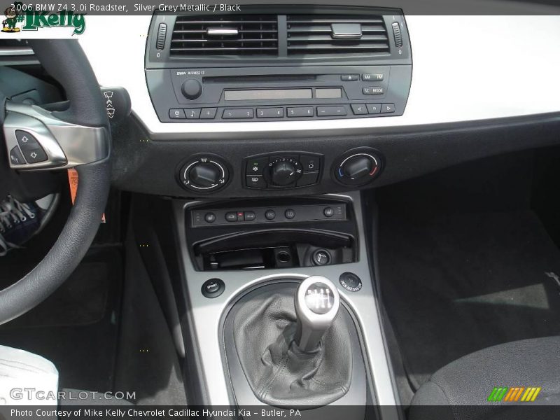 Silver Grey Metallic / Black 2006 BMW Z4 3.0i Roadster