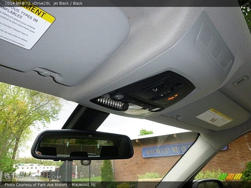 Jet Black / Black 2014 BMW X3 xDrive28i