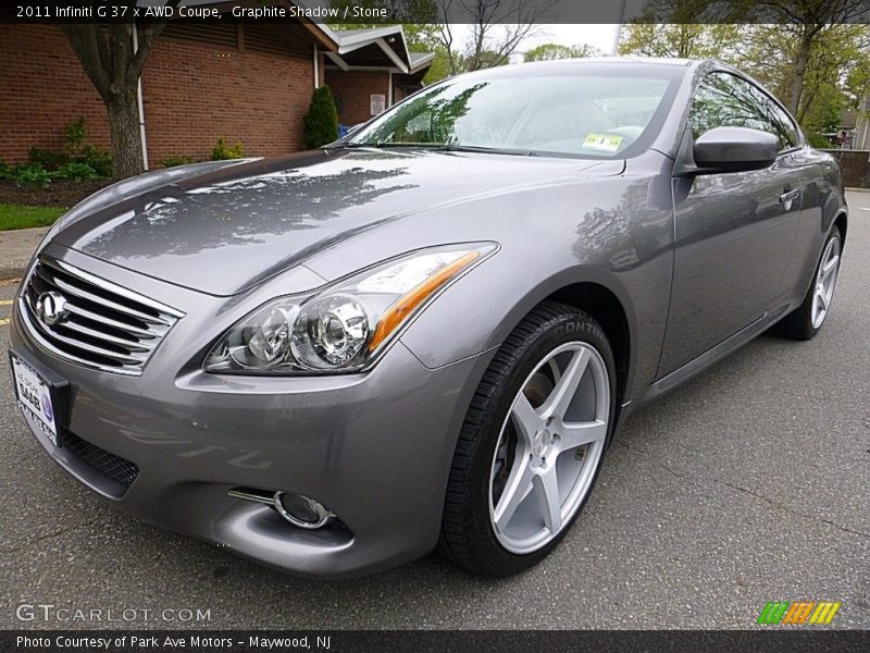 Graphite Shadow / Stone 2011 Infiniti G 37 x AWD Coupe