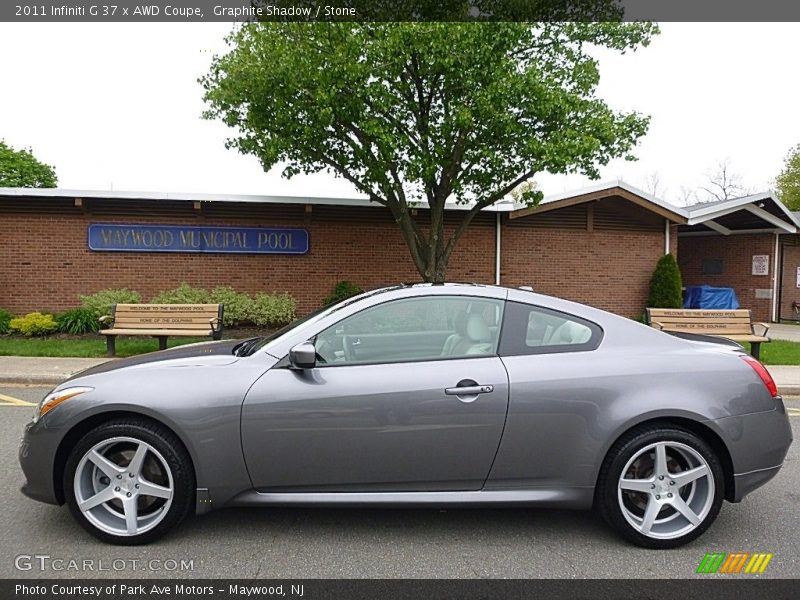 Graphite Shadow / Stone 2011 Infiniti G 37 x AWD Coupe