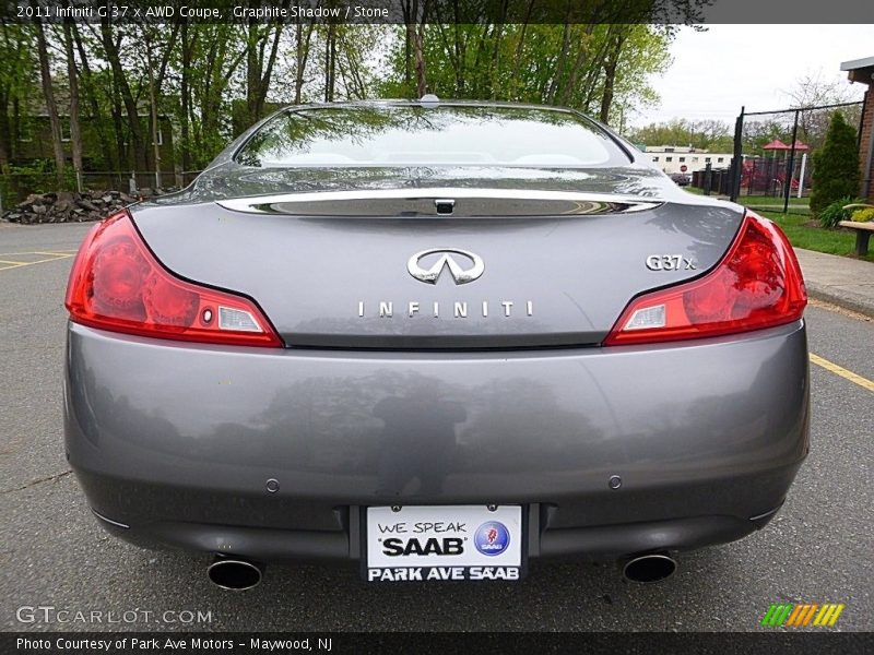 Graphite Shadow / Stone 2011 Infiniti G 37 x AWD Coupe