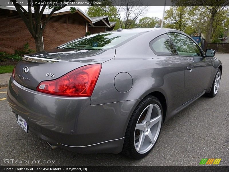 Graphite Shadow / Stone 2011 Infiniti G 37 x AWD Coupe