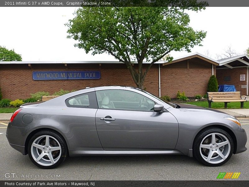 Graphite Shadow / Stone 2011 Infiniti G 37 x AWD Coupe