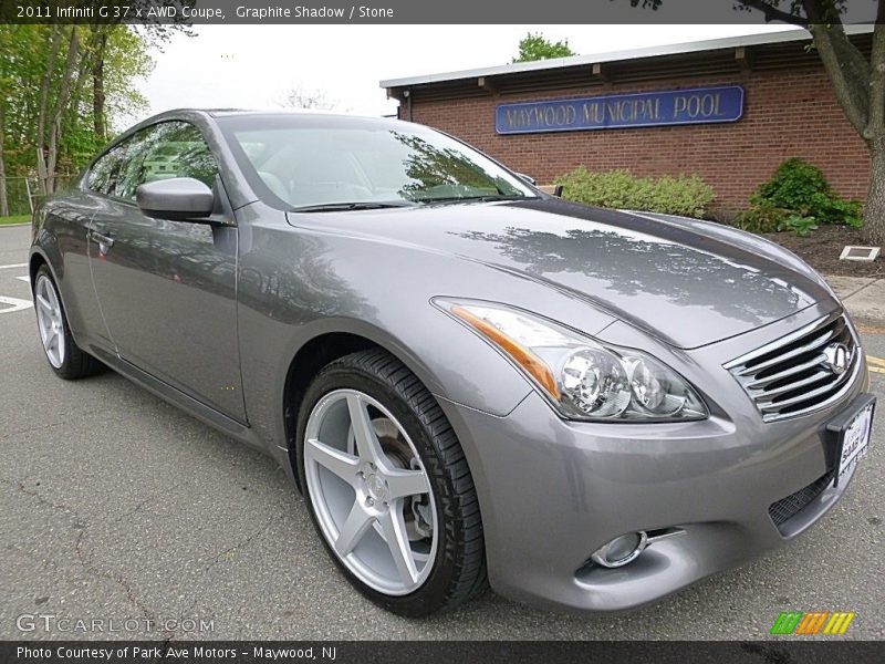 Graphite Shadow / Stone 2011 Infiniti G 37 x AWD Coupe