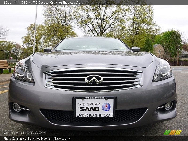 Graphite Shadow / Stone 2011 Infiniti G 37 x AWD Coupe