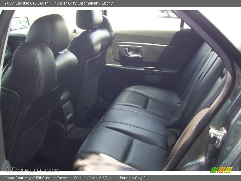 Thunder Gray Chromaflair / Ebony 2007 Cadillac CTS Sedan