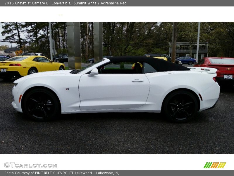  2016 Camaro LT Convertible Summit White