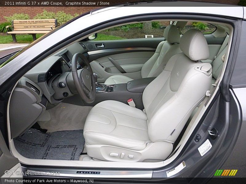 Graphite Shadow / Stone 2011 Infiniti G 37 x AWD Coupe