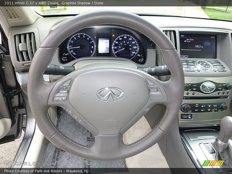 Graphite Shadow / Stone 2011 Infiniti G 37 x AWD Coupe