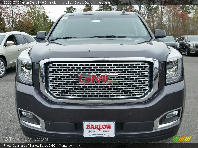 Iridium Metallic / Cocoa/Dark Atmosphere 2016 GMC Yukon Denali 4WD