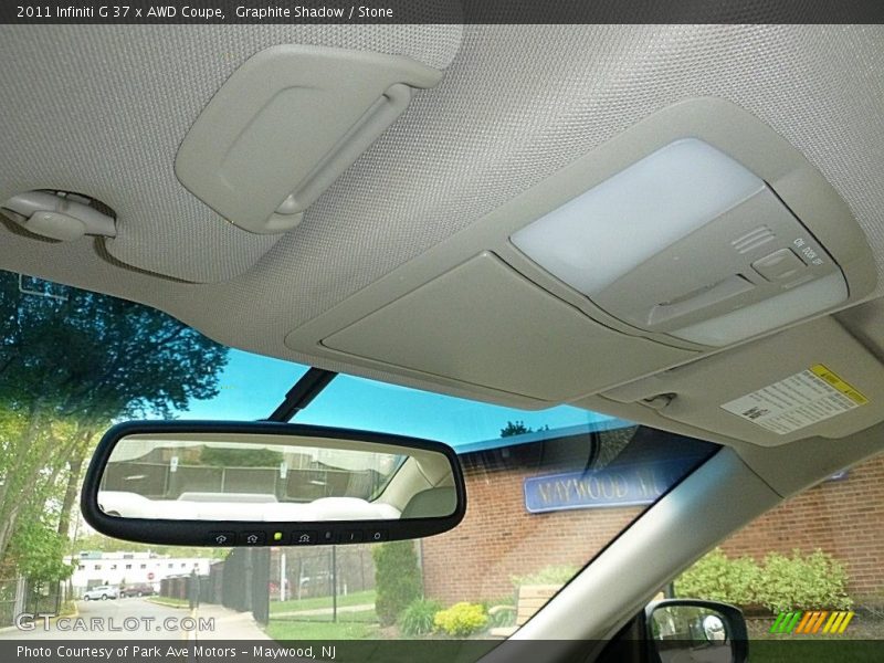 Graphite Shadow / Stone 2011 Infiniti G 37 x AWD Coupe