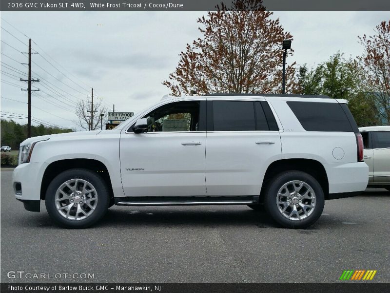  2016 Yukon SLT 4WD White Frost Tricoat