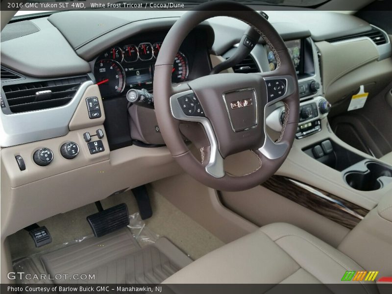  2016 Yukon SLT 4WD Cocoa/Dune Interior