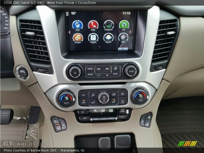 Controls of 2016 Yukon SLT 4WD