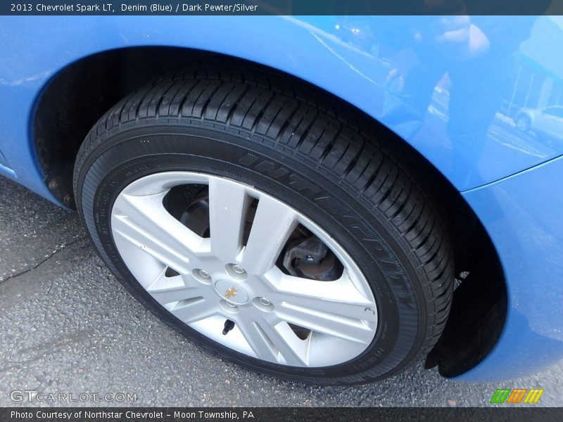 Denim (Blue) / Dark Pewter/Silver 2013 Chevrolet Spark LT