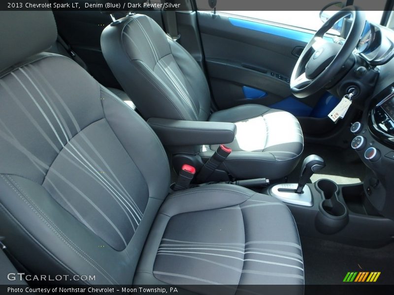 Denim (Blue) / Dark Pewter/Silver 2013 Chevrolet Spark LT