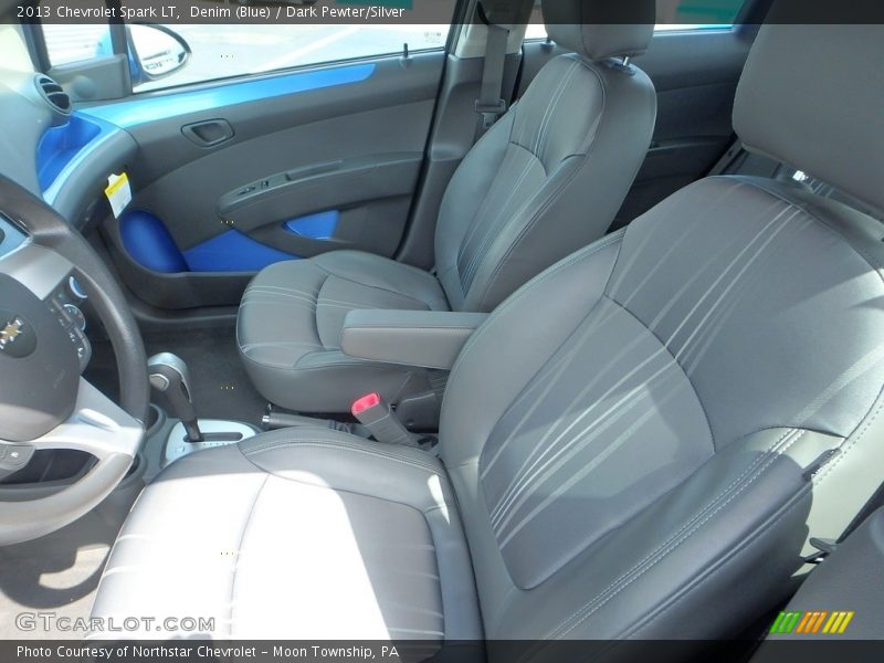 Denim (Blue) / Dark Pewter/Silver 2013 Chevrolet Spark LT