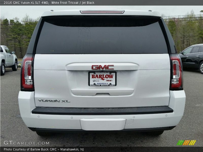 White Frost Tricoat / Jet Black 2016 GMC Yukon XL SLT 4WD