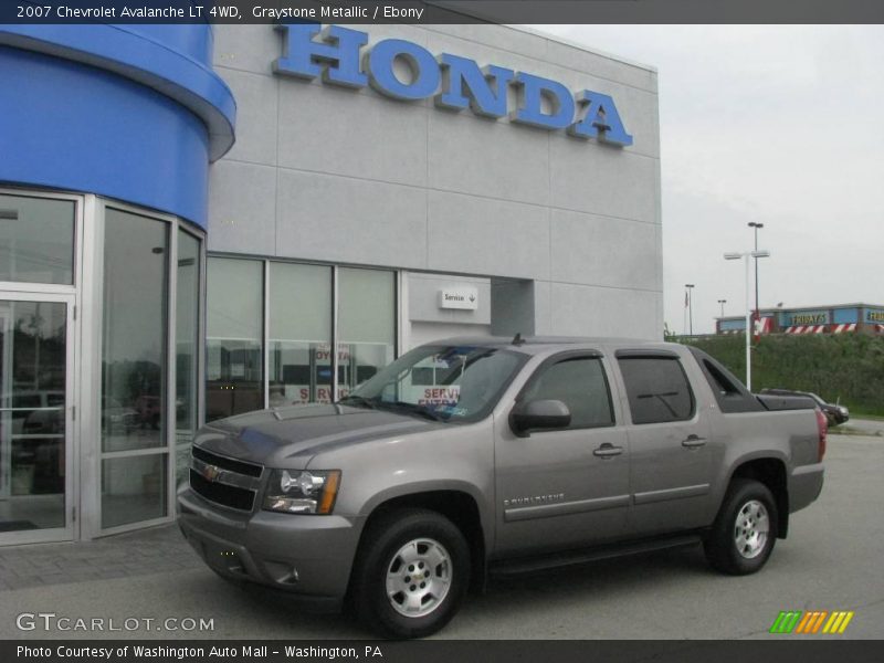 Graystone Metallic / Ebony 2007 Chevrolet Avalanche LT 4WD