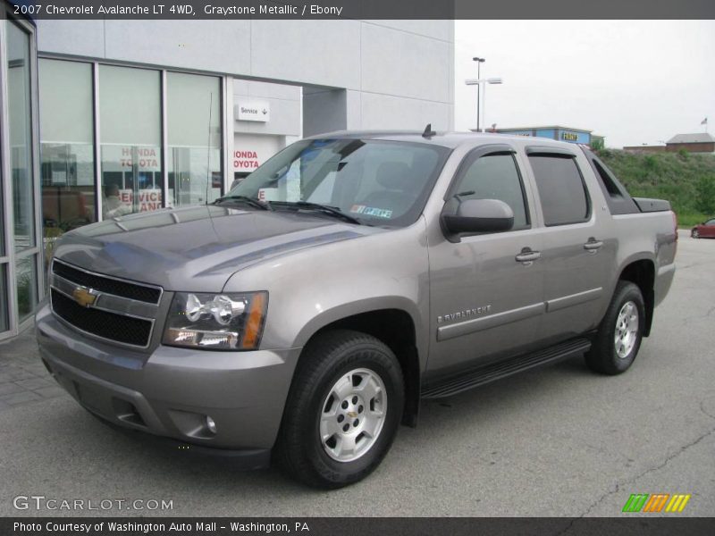 Graystone Metallic / Ebony 2007 Chevrolet Avalanche LT 4WD