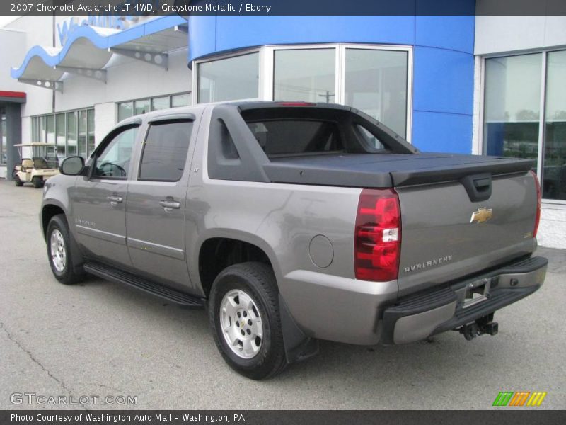 Graystone Metallic / Ebony 2007 Chevrolet Avalanche LT 4WD
