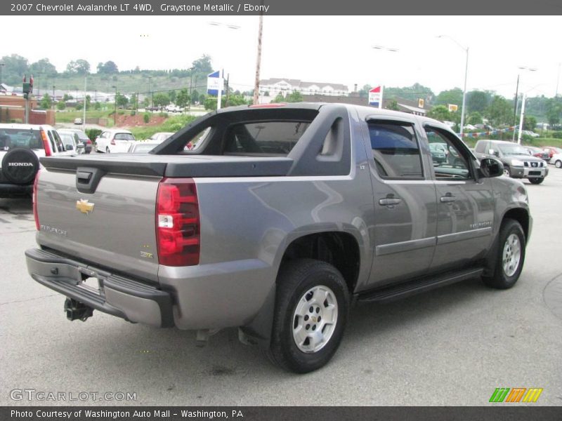 Graystone Metallic / Ebony 2007 Chevrolet Avalanche LT 4WD
