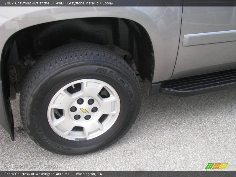 Graystone Metallic / Ebony 2007 Chevrolet Avalanche LT 4WD