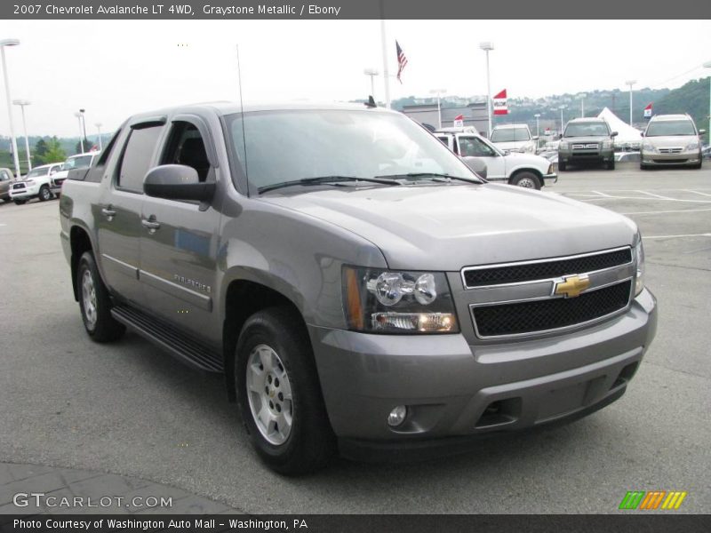 Graystone Metallic / Ebony 2007 Chevrolet Avalanche LT 4WD