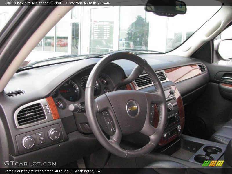 Graystone Metallic / Ebony 2007 Chevrolet Avalanche LT 4WD