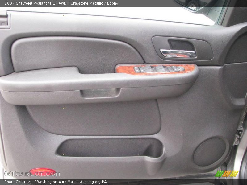 Graystone Metallic / Ebony 2007 Chevrolet Avalanche LT 4WD