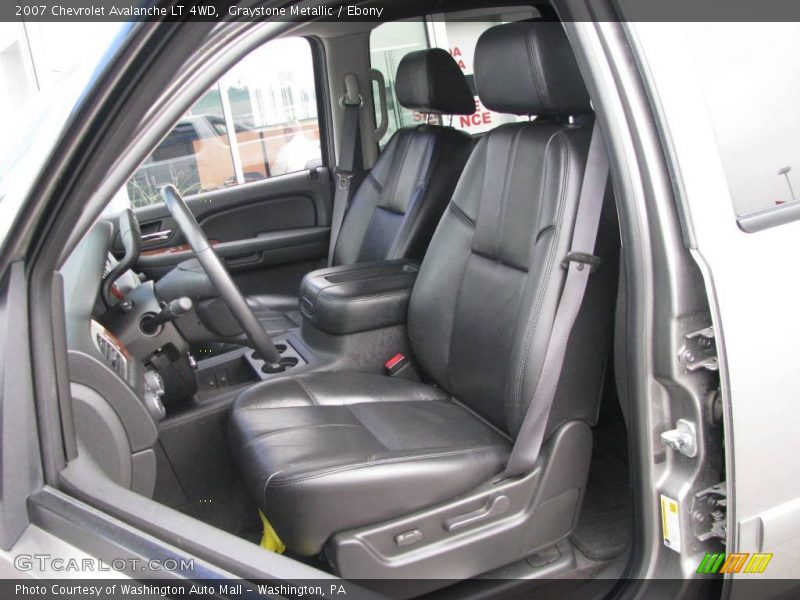 Graystone Metallic / Ebony 2007 Chevrolet Avalanche LT 4WD