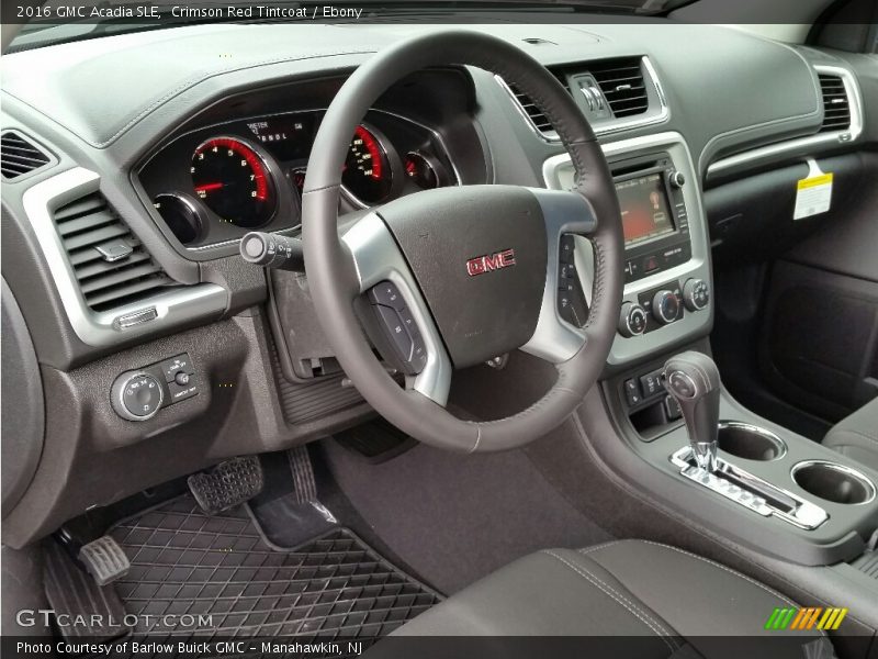 Crimson Red Tintcoat / Ebony 2016 GMC Acadia SLE