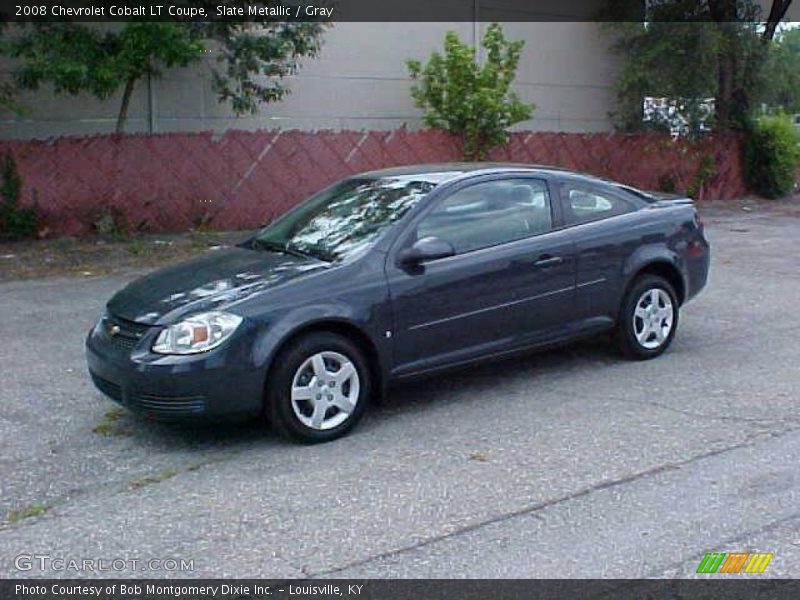 Slate Metallic / Gray 2008 Chevrolet Cobalt LT Coupe
